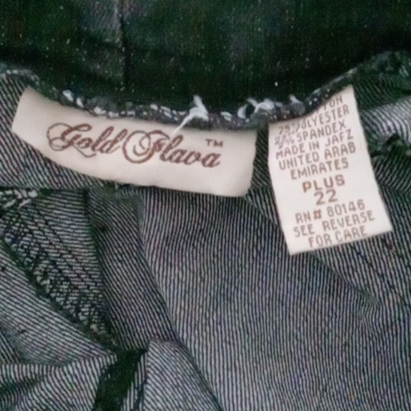 Gold Flava Women's Straight Leg Jeans - Black - Picture 6 of 6